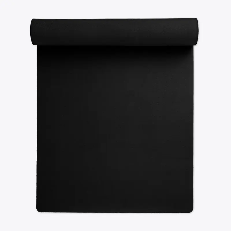 LuxYooga Deluxe Black Yoga Mat